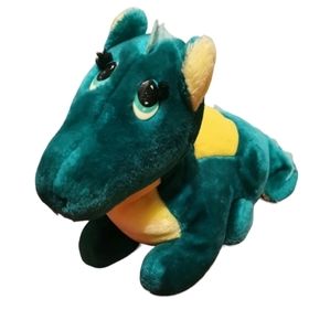 𝅺VINTAGE Green Plush ‘Puff The Magic Dragon